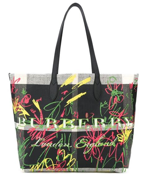 burberry large reversible doodle tote|Burberry Tote Reversible Bags & Handbags for Women.